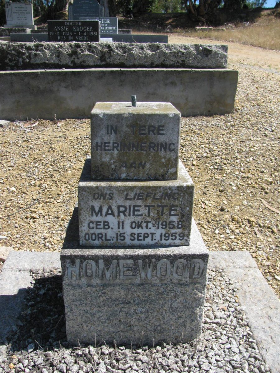 HOMEWOOD Mariette 1958-1959