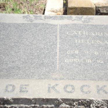 KOCK Catharina Helena, de 1902-1966