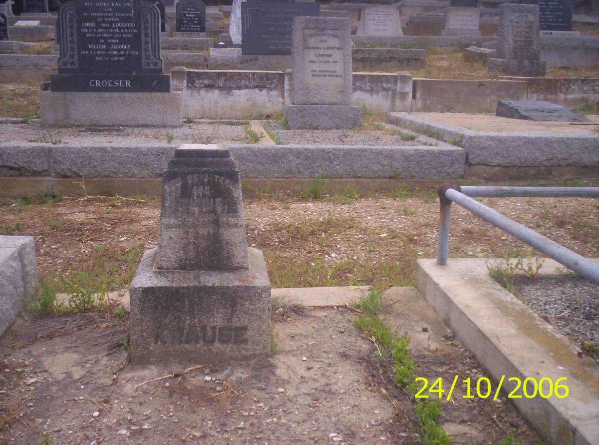 KRAUSE Winnie 1928 - 1928