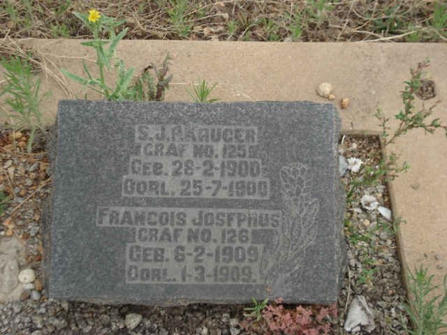 KRUGER S.J.R.1900-1900 :: KRUGER  Francois Josephus 1909-1909
