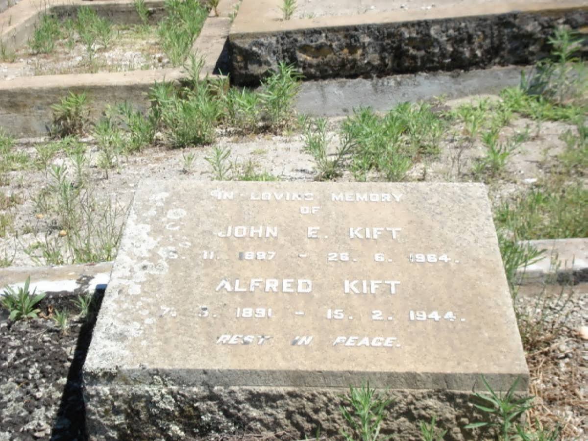 KIFT John E. 1887-1964 :: KIFT Alfred 1891-1944