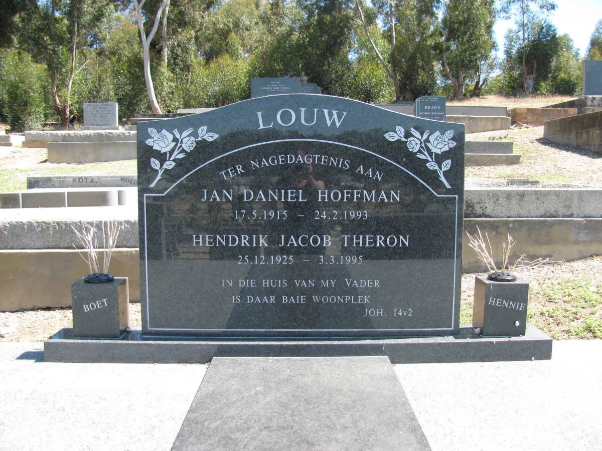 LOUW Jan Daniel Hoffman 1915-1993 :: LOUW Hendrik Jacob Theron 1925-1955