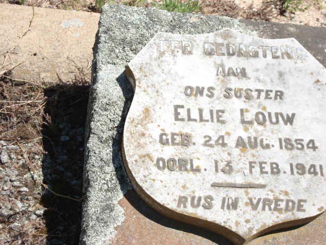 LOUW Ellie 1854-1941