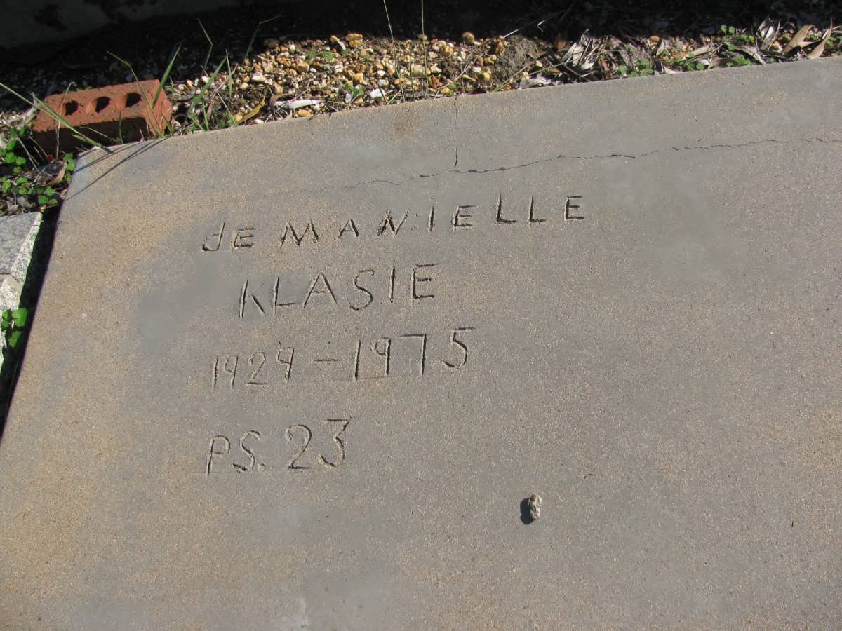 MANIELLE Klasie, de 1929-1975