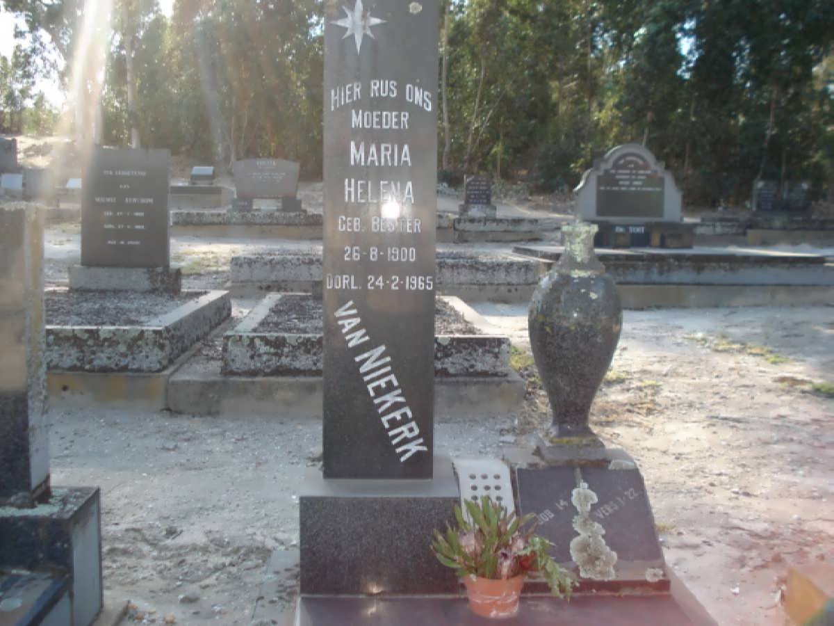 NIEKERK Maria Helena, van nee BESTER 1900-1965