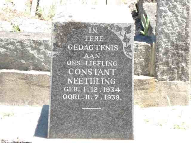 NEETHLING Constant 1934-1939