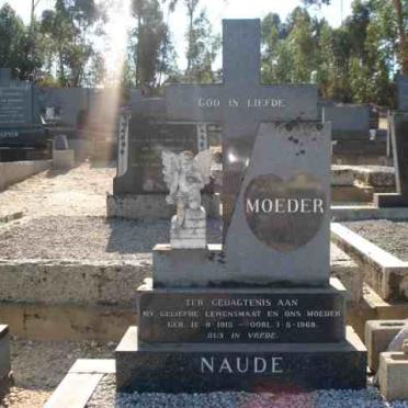 NAUDE Fred 1912-1972 & Winnie Aletta 1915-1968