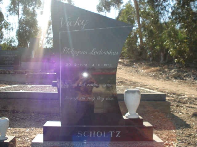 SCHOLTZ Philippus Lodewikus 1951-1972