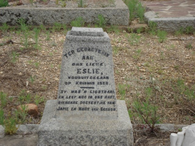 SCHOOR Elsie, van -1928