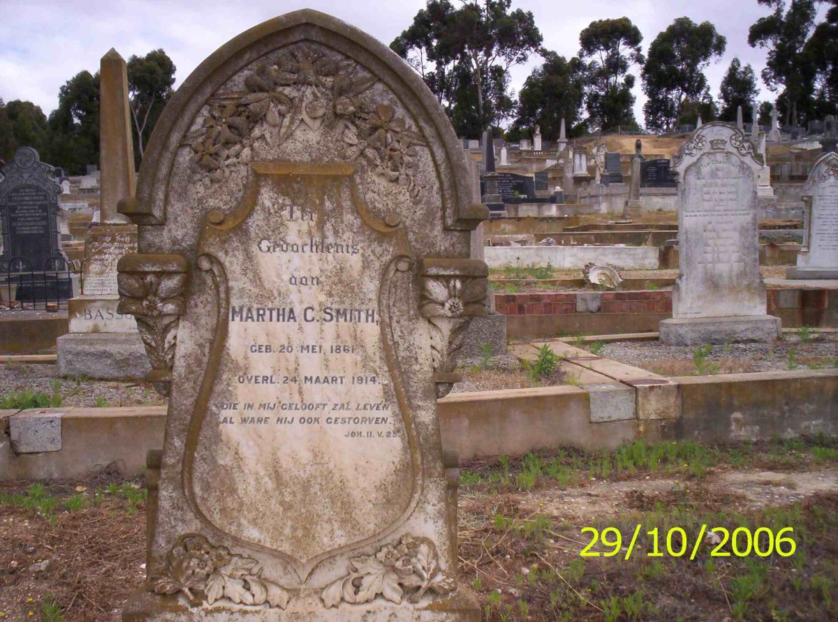 SMITH Martha C. 1861-1914