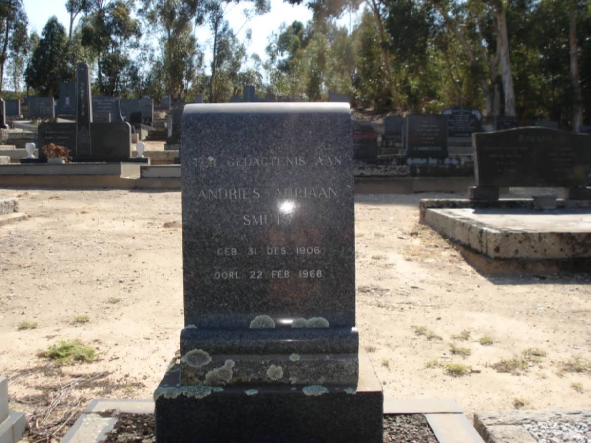 SMUTS Andries Adriaan 1906-1968