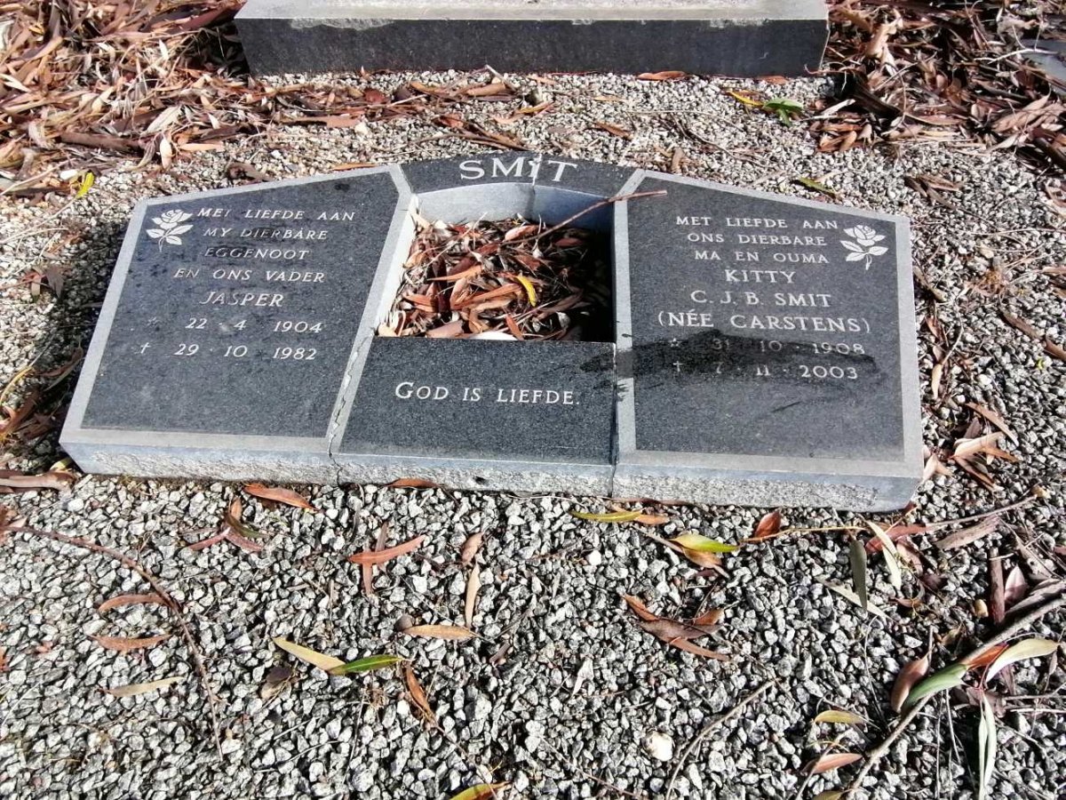 SMIT Jasper 1904-1982 &amp; C.J.B. CARSTENS 1908-2003