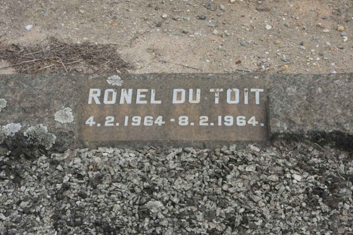 TOIT Ronel, du 1964-1964