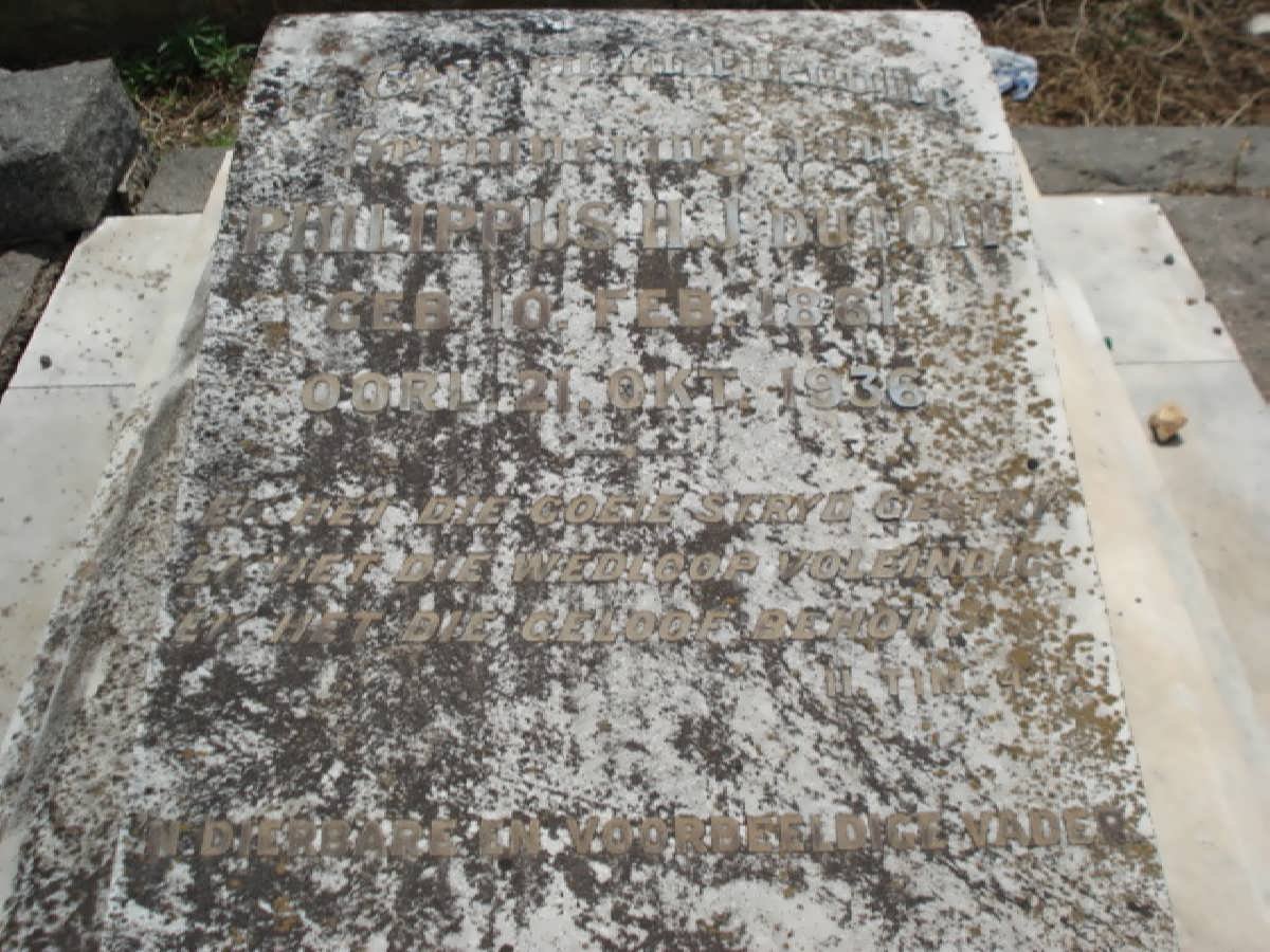 TOIT Philippus H.J., du 1861-1936