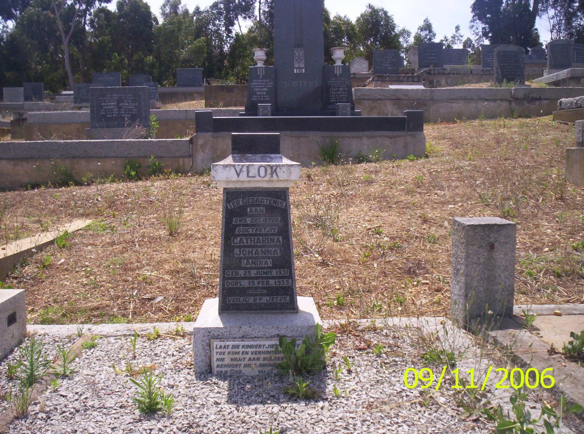 VLOK Catharina Johanna 1931-1939