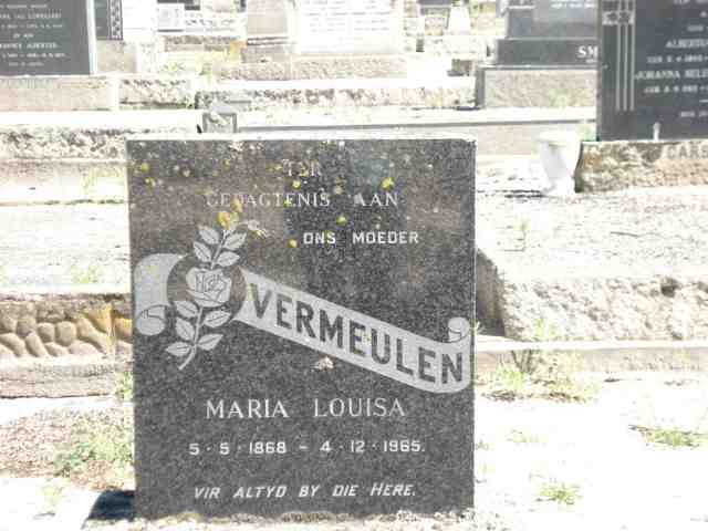 VERMEULEN Maria Louisa 1868-1965