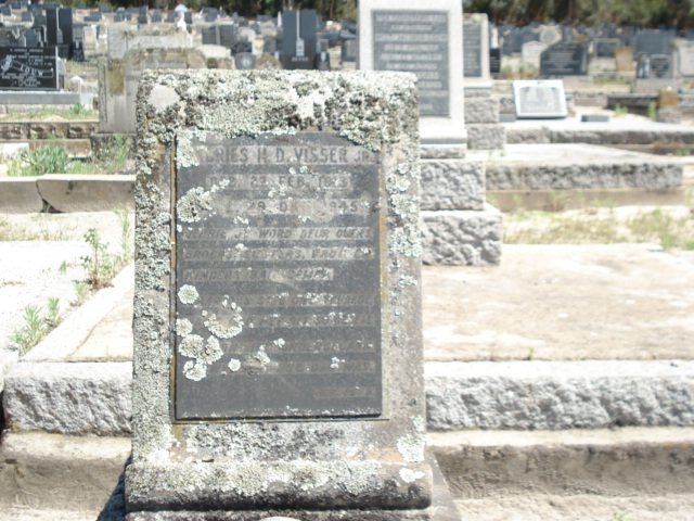 VISSER Andries H.D. 1913-1945