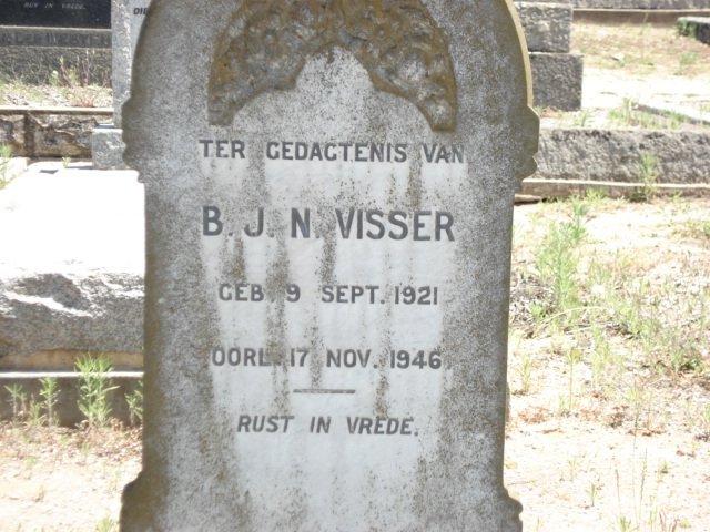 VISSER B.J.N. 1921-1946