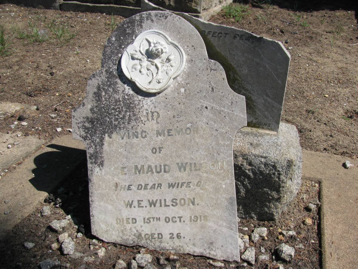 WILSON Alice Maud -1918
