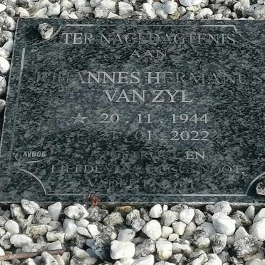 ZYL Johannes Hermanus, van 1944-2022