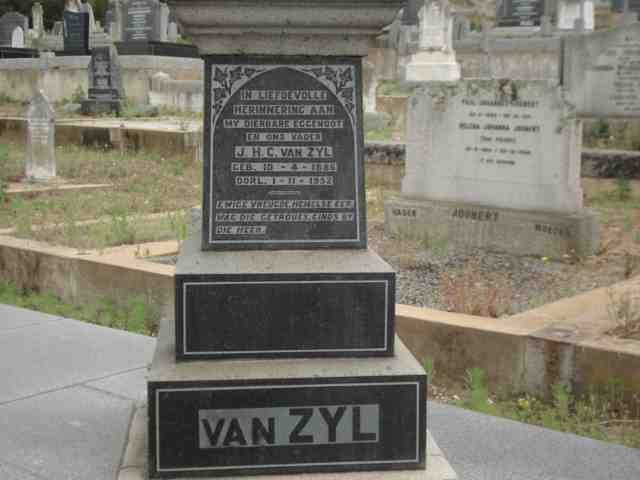 ZYL J.H.C., van 1886-1952