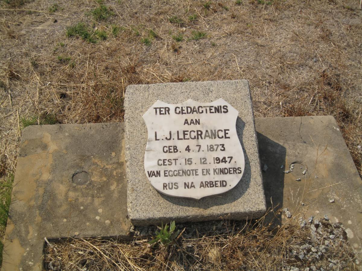 LEGRANGE L.J. 1873-1947