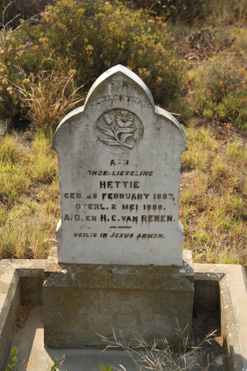RENEN Hettie, van 1887-1888