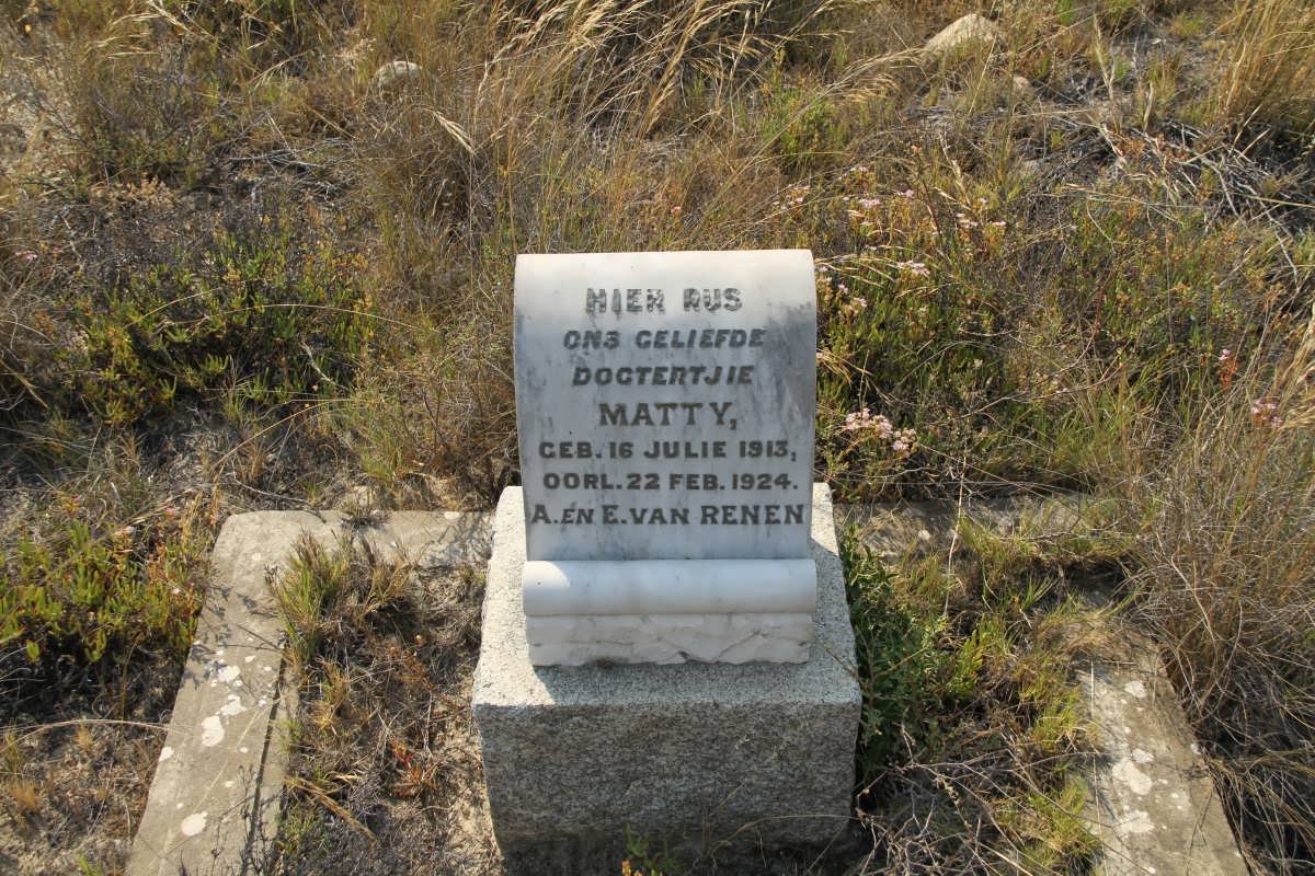 RENEN Matty, van 1913-1924