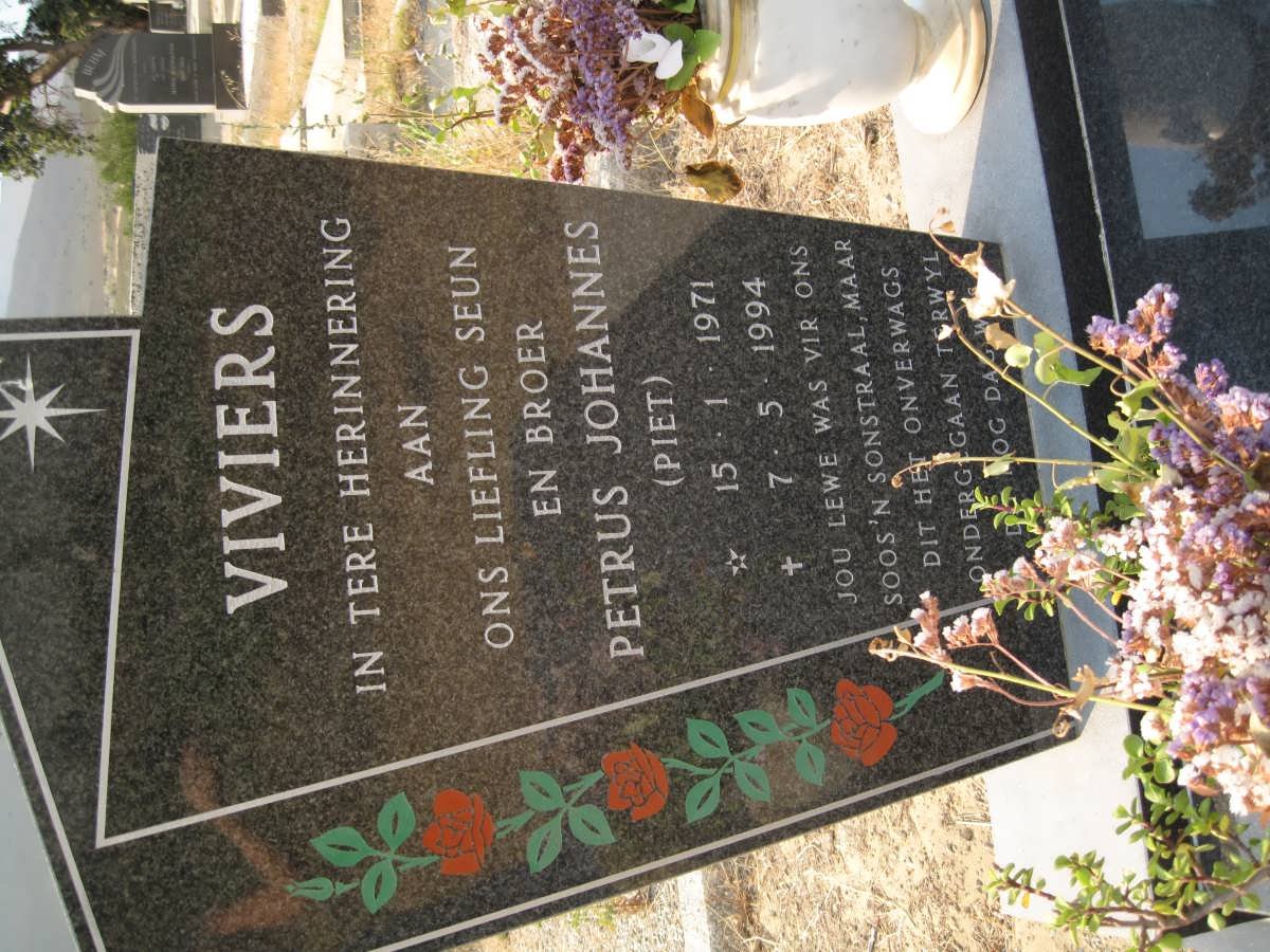 VIVIERS Petrus Johannes 1971-1994