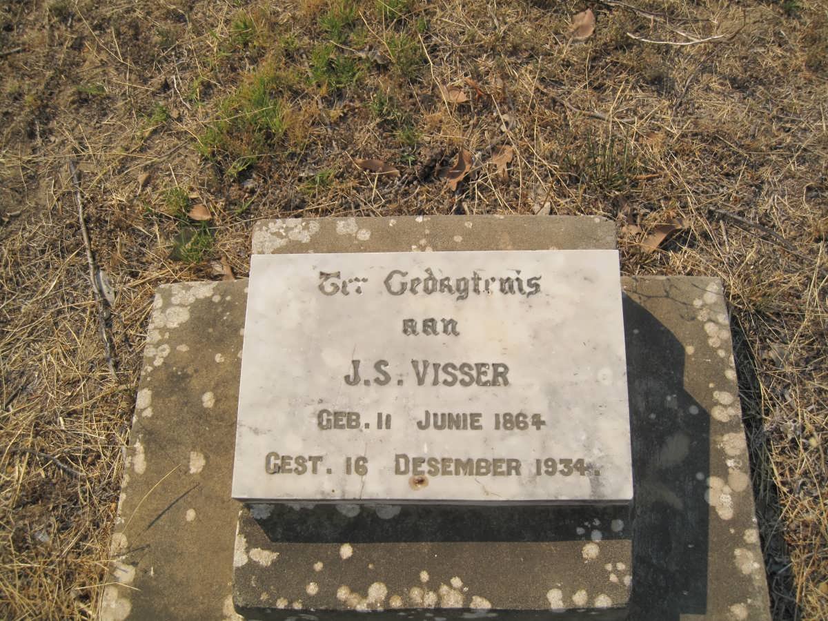 VISSER J.S. 1864-1934