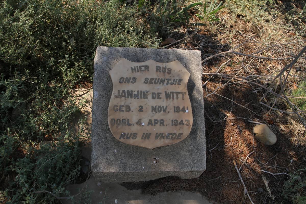 WITT Jannie, de 1941-1943