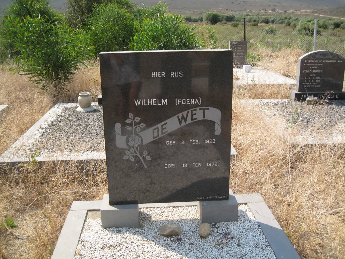 WET Wilhelm, de 1823-1972