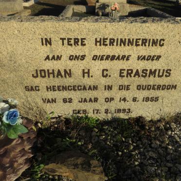 ERASMUS Johan H.C. 1893-1955