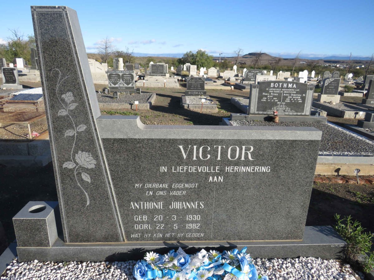 VICTOR Anthonie Johannes 1930-1982