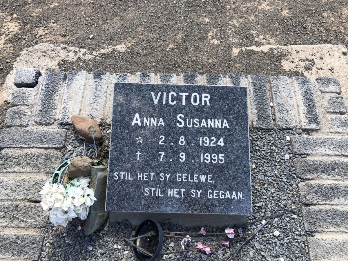 VICTOR Anna Susanna 1924-1995