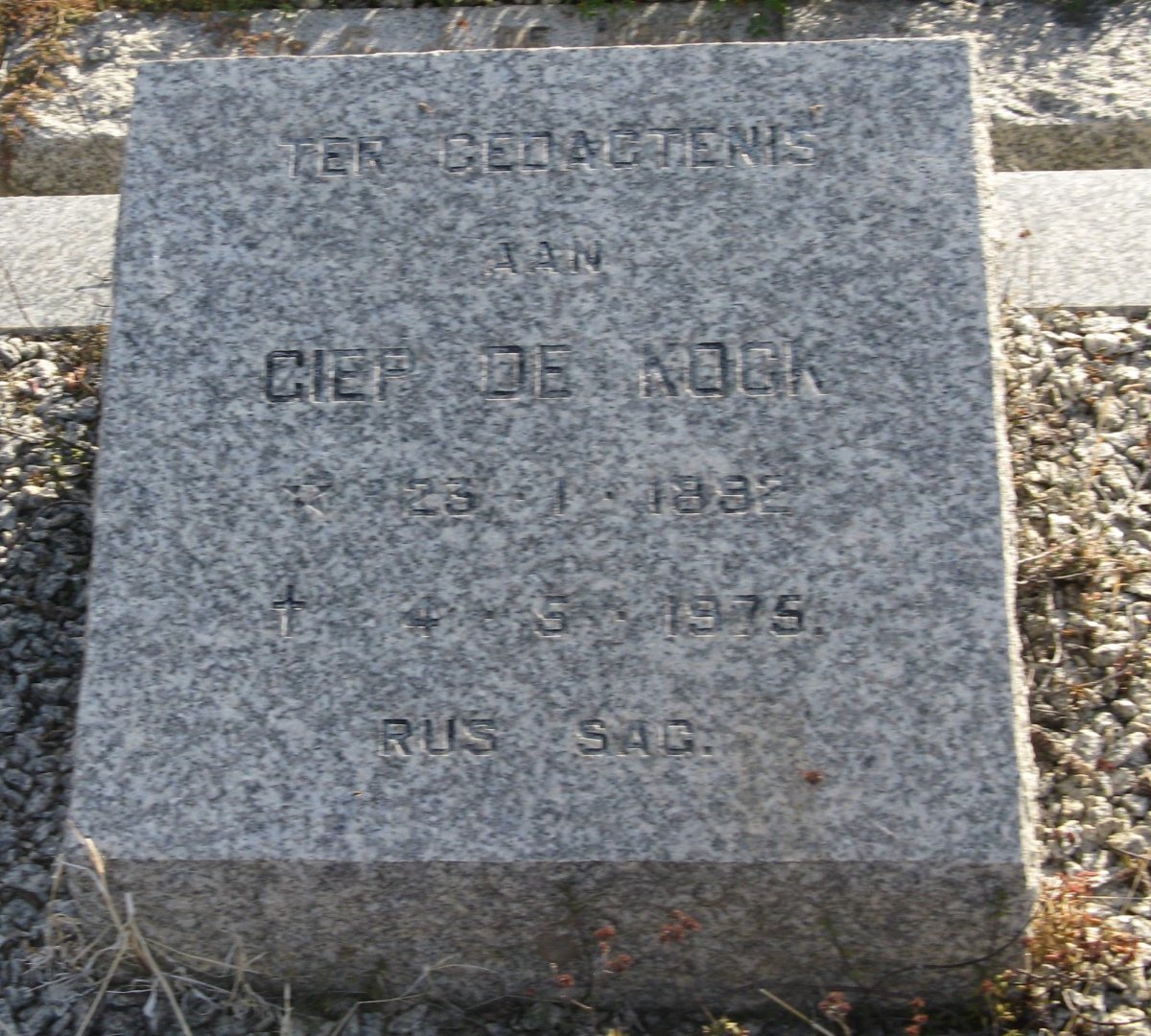 KOCK Giep, de 1892-1975