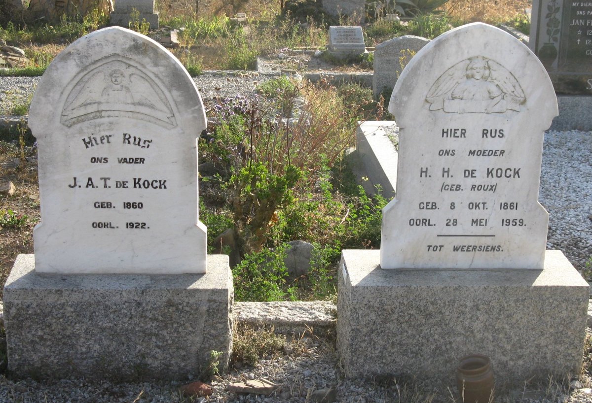 KOCK J.A.T., de 1860-1922 &amp; H.H. ROUX 1861-1959