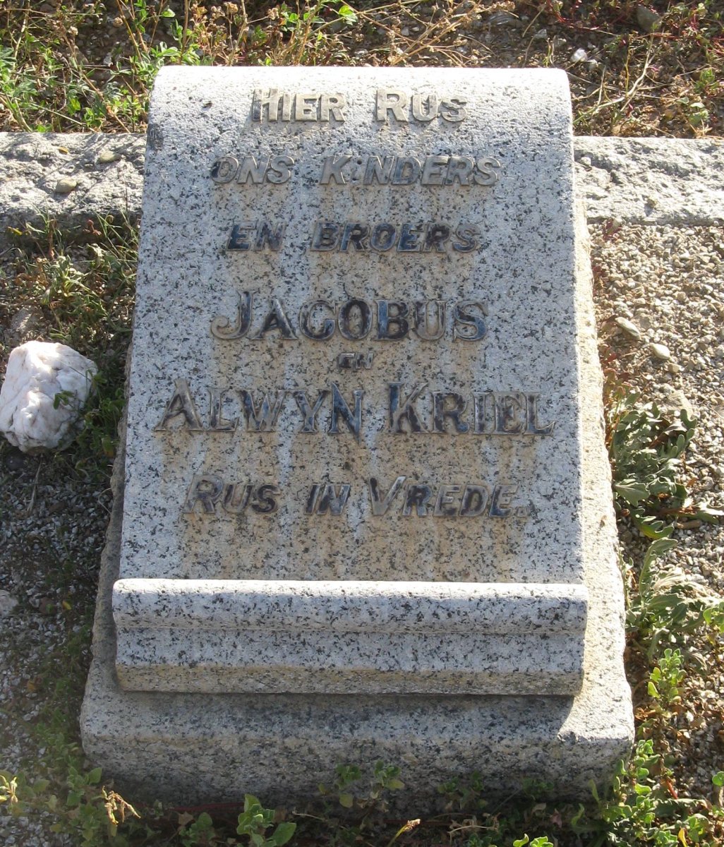 KRIEL Jacobus :: KRIEL Alwyn