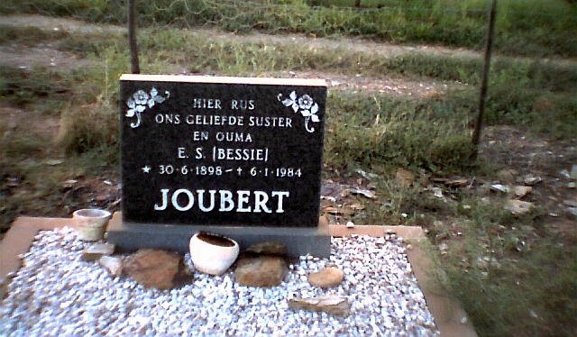 JOUBERT E.S. 1898-1984
