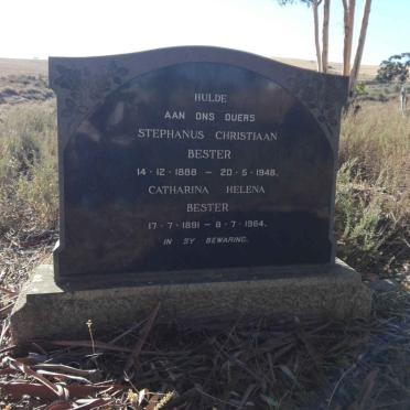 BESTER Stephanus Christiaan 1888-1948 & Catharina Helena 1891-1964
