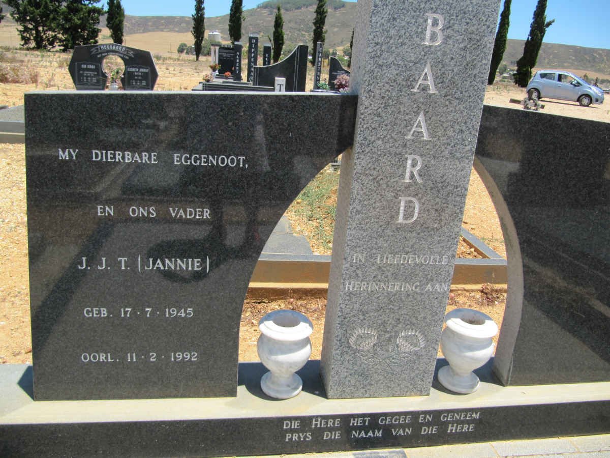 BAARD J.J.T. 1945-1992