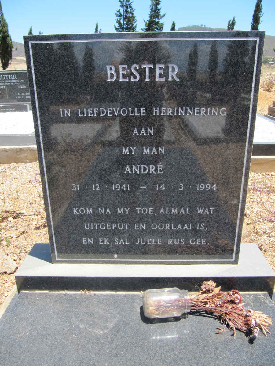 BESTER André 1941-1994