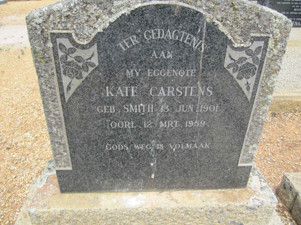 CARSTENS Kate nee SMITH 1901-1959