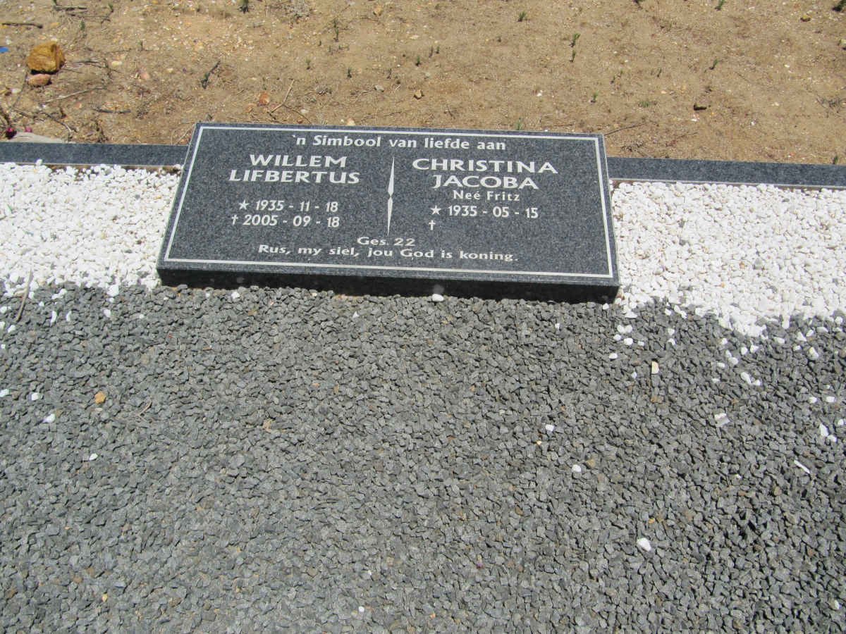 EEDEN Willem Lifbertus, van 1935-2005 &amp; Christina Jacoba FRITZ 1935-
