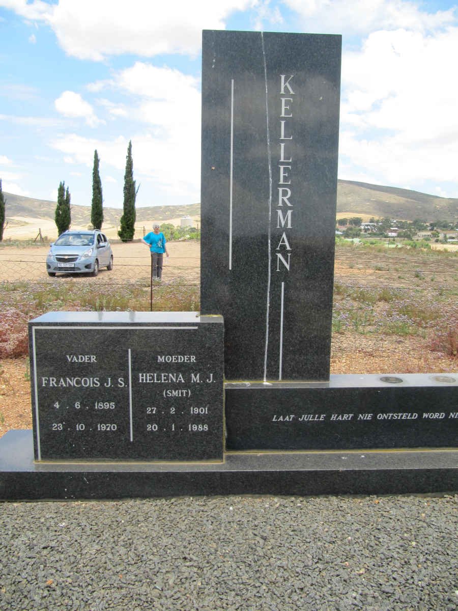 KELLERMAN Francois J.S. 1895-1970 &amp; Helena M.J. SMIT 1901-1988