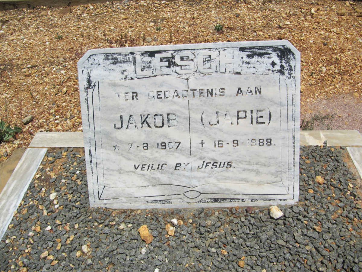 LESCH Jakob 1907-1988