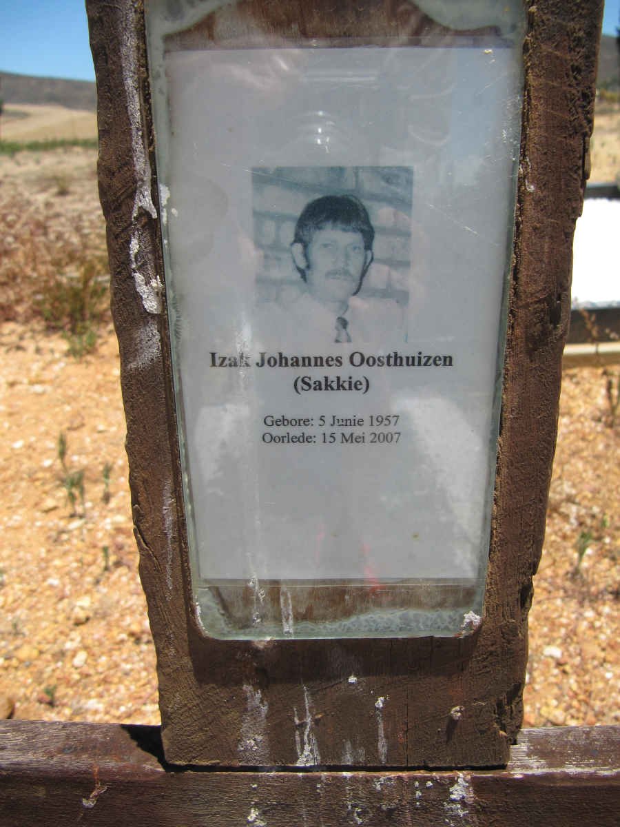 OOSTHUIZEN Izak Johannes 1957-2007