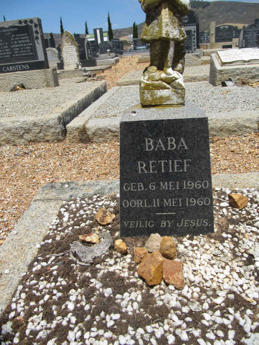 RETIEF Baba 1960-1960