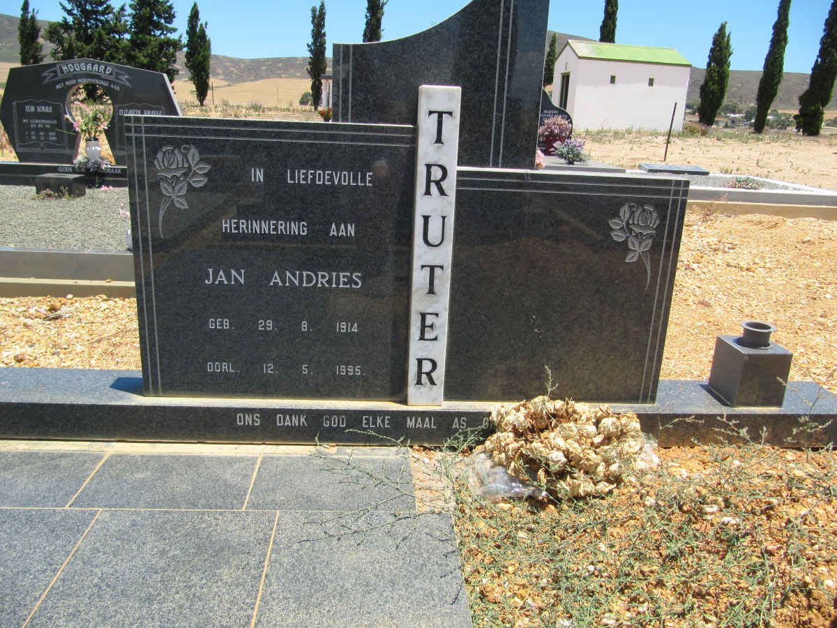 TRUTER Jan Andries 1914-1995