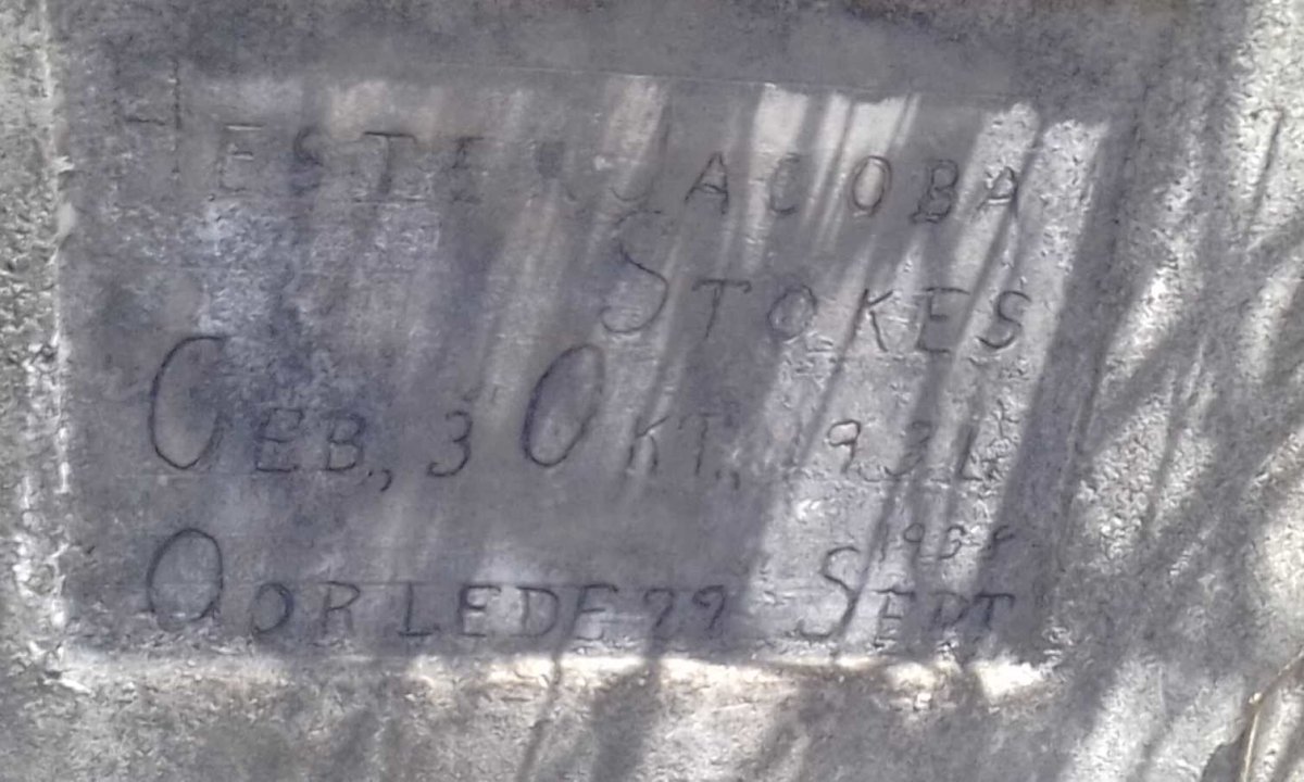 STOKES Hester Jacoba 1934-19?8